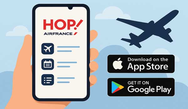 Télécharger et consulter l'application mobile Hop 