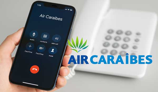 Quand l'urgence parle : Appeler Air Caraïbes en direct