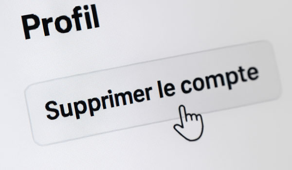 Supprimer un profil kayak