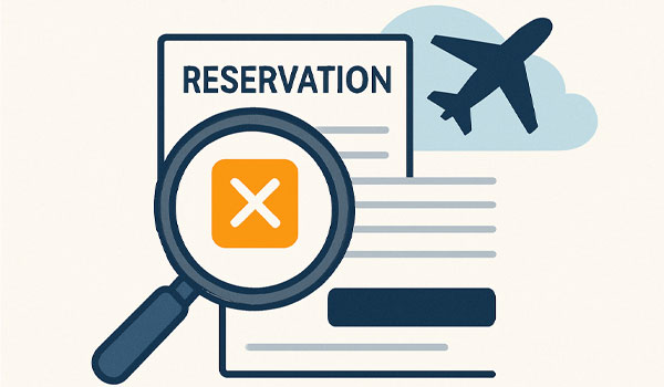 Comment annuler une réservation sur eDreams ?