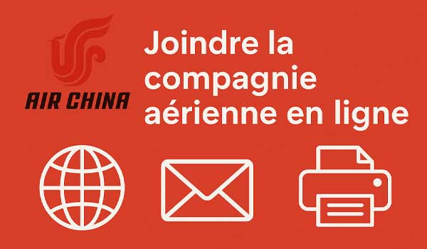 Contatcer le service client Air China en ligne