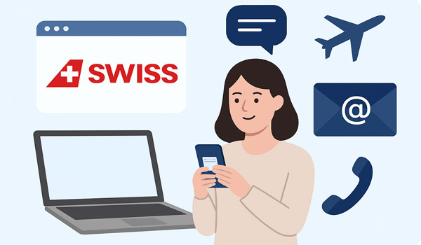 Autres moyens de contact en ligne SWISS INTERNATIONAL AIRLINES