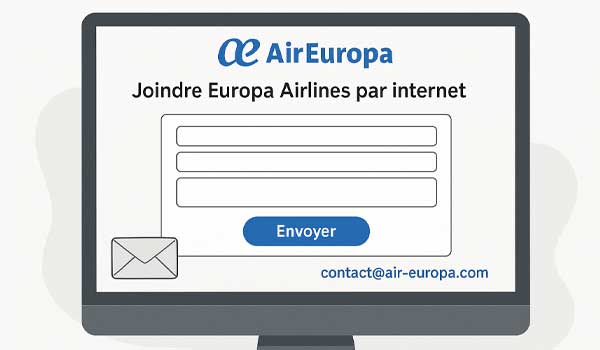 Joindre Europa Airlines par internet