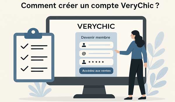 Comment créer un compte Verychic ?