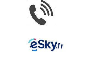 Contacter eSKY par téléphone