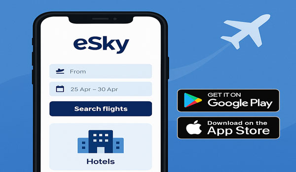Accéder à l'application mobile eSKY