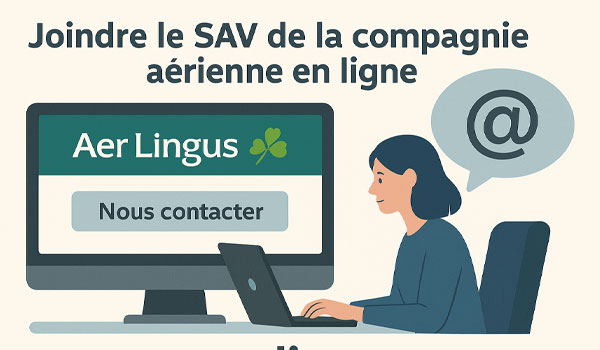 Joindre le SAV Aer Lingus France en ligne 