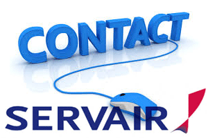 Contact service client Servair