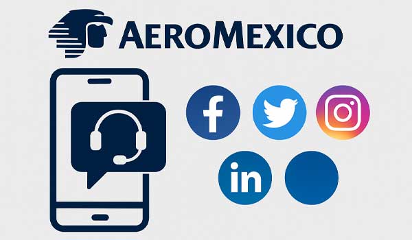 Joindre l'assistance Aeromexico sur les réseaux sociaux