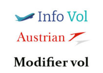 Modifier mon vol Austrian Airlines