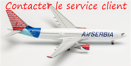 Joindre les conseillers client Air Serbia