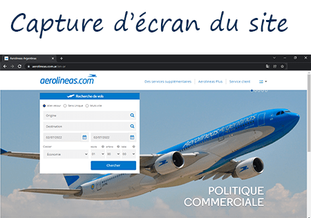 Joindre les conseillers Aerolineas Argentinas