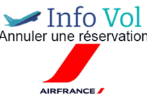 Annuler une réservation Air France