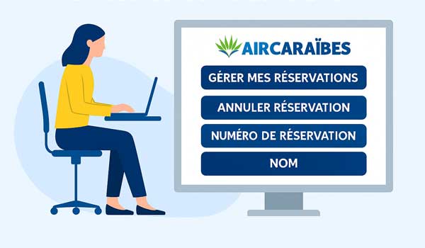 Procédure à suivre pour se faire rembourser son billet d'avion Air Caraïbes