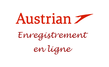 Enregistrement en ligne avec Austrian Airlines 