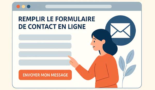 Aeroport de Charleroi : Remplir le formulaire de contact en ligne