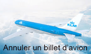 Annuler un vol KLM