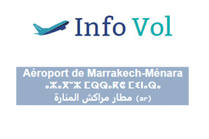Coordonnées de contact de l'aéroport de Marrakech ?