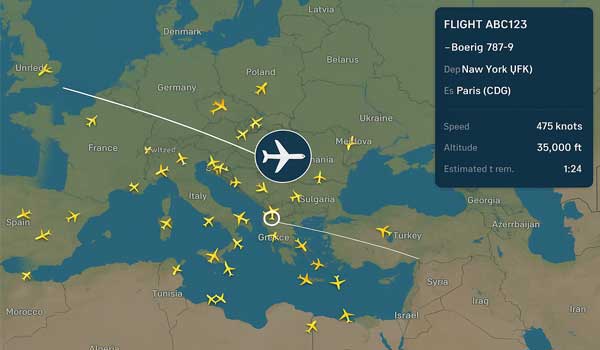 Suivi du trafic aérien en ligne : Quel site gratuit pour suivre le vol d'un avion en direct ?
