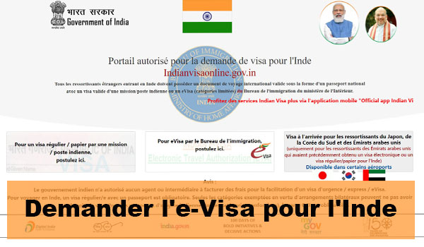Comment demander l'e-Visa pour l'Inde ?