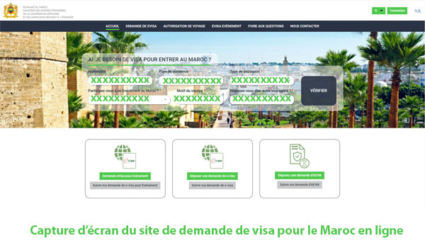 Comment faire une demande de visa pour le Maroc en ligne ?