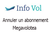 Comment annuler un abonnement Megavolotea ?