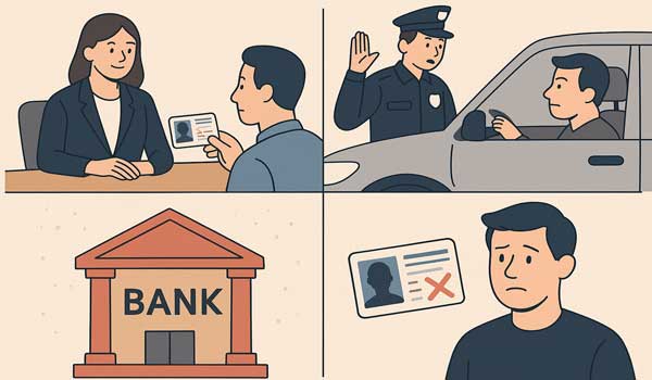 Carte d'identité expirée : Conséquences pratiques au quotidien