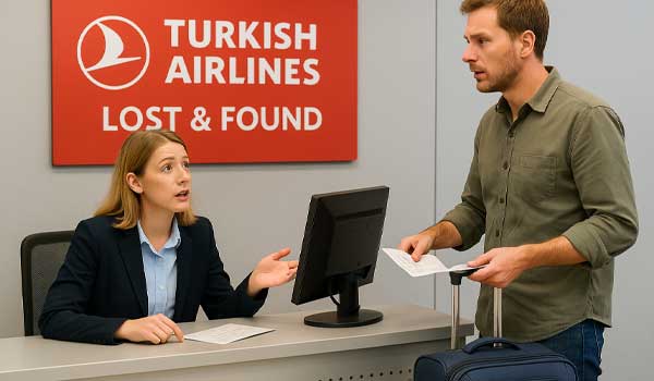 Premiers réflexes en cas de bagage perdu chez Turkish Airlines