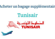 Comment acheter un bagage supplémentaire Tunisair ?