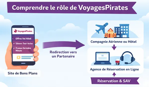 Comprendre d’abord le rôle de Voyages Pirates