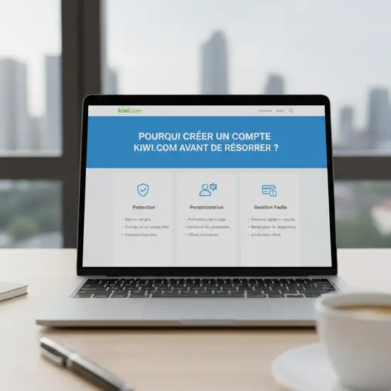 Pourquoi créer un compte Kiwi.com avant de réserver ?