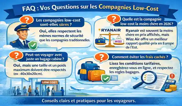 Les compagnies low-cost sont-elles sûres ? 