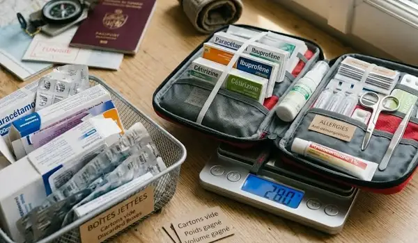 Optimisation de l'espace : volume, poids et organisation