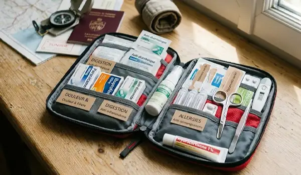 Les 4 piliers de votre trousse à pharmacie de voyage