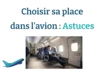 Comment choisir sa place dans l'avion ?
