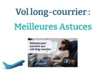 Vol long-courrier : les meilleures astuces pour voyager confortablement et arriver moins fatigué